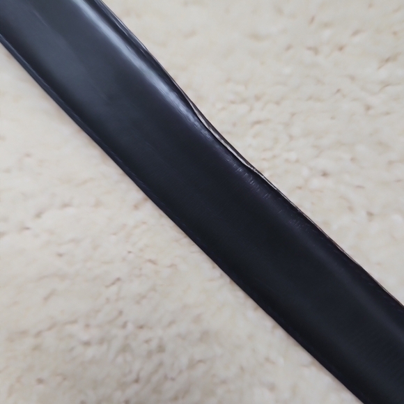 Vintage Coach Black Leather Belt 1\